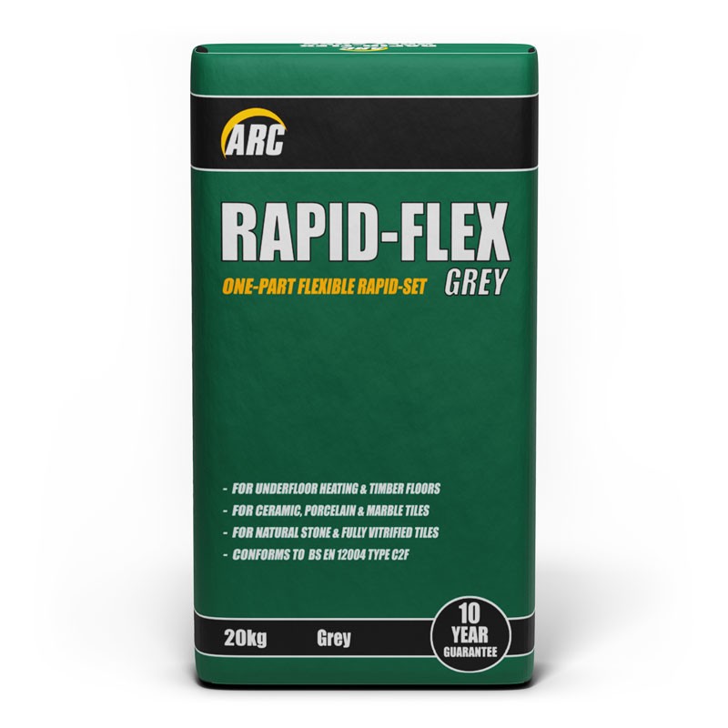 Rapid-Set Flexi Grey Adhesive 20kg
